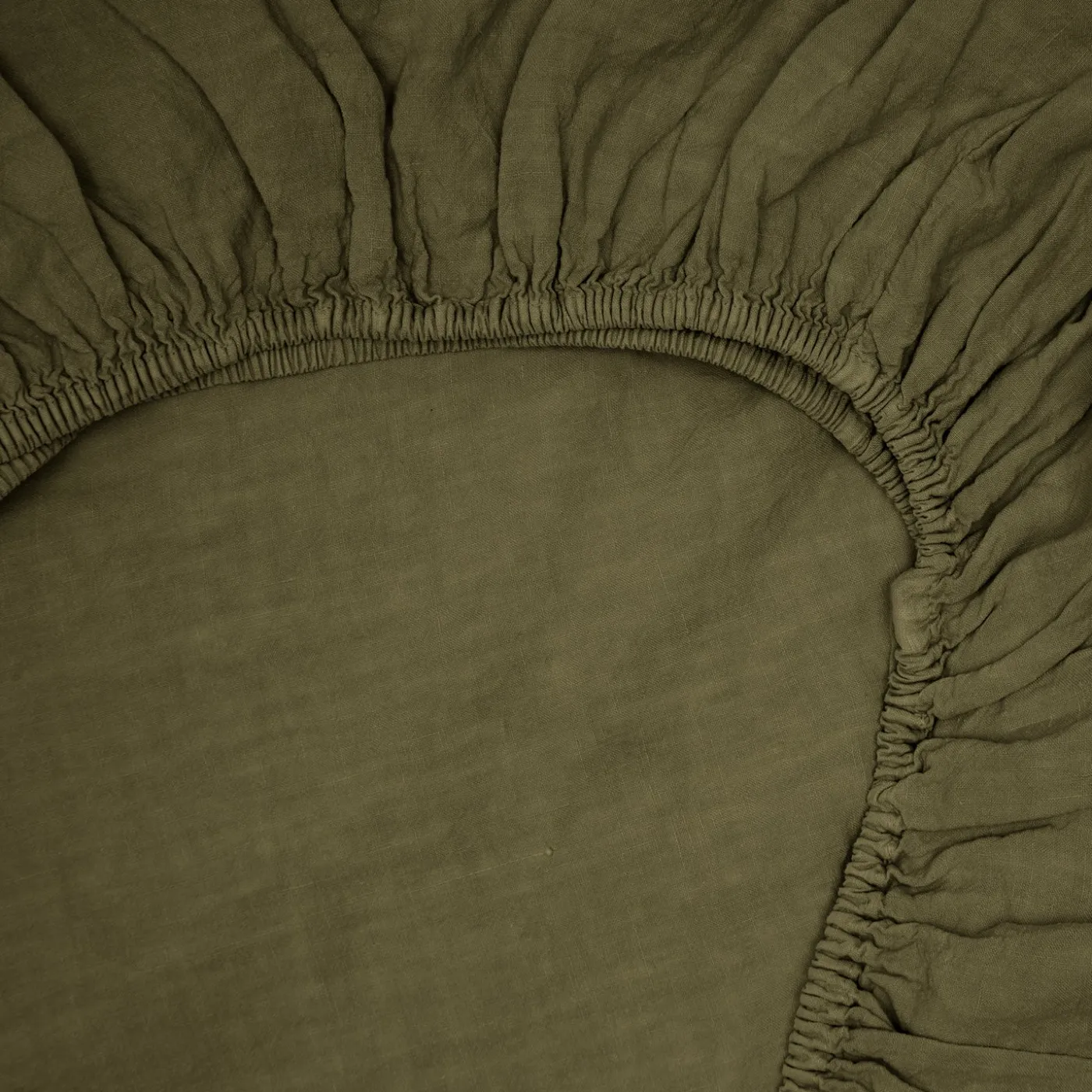 Simple Linen Fitted Sheet