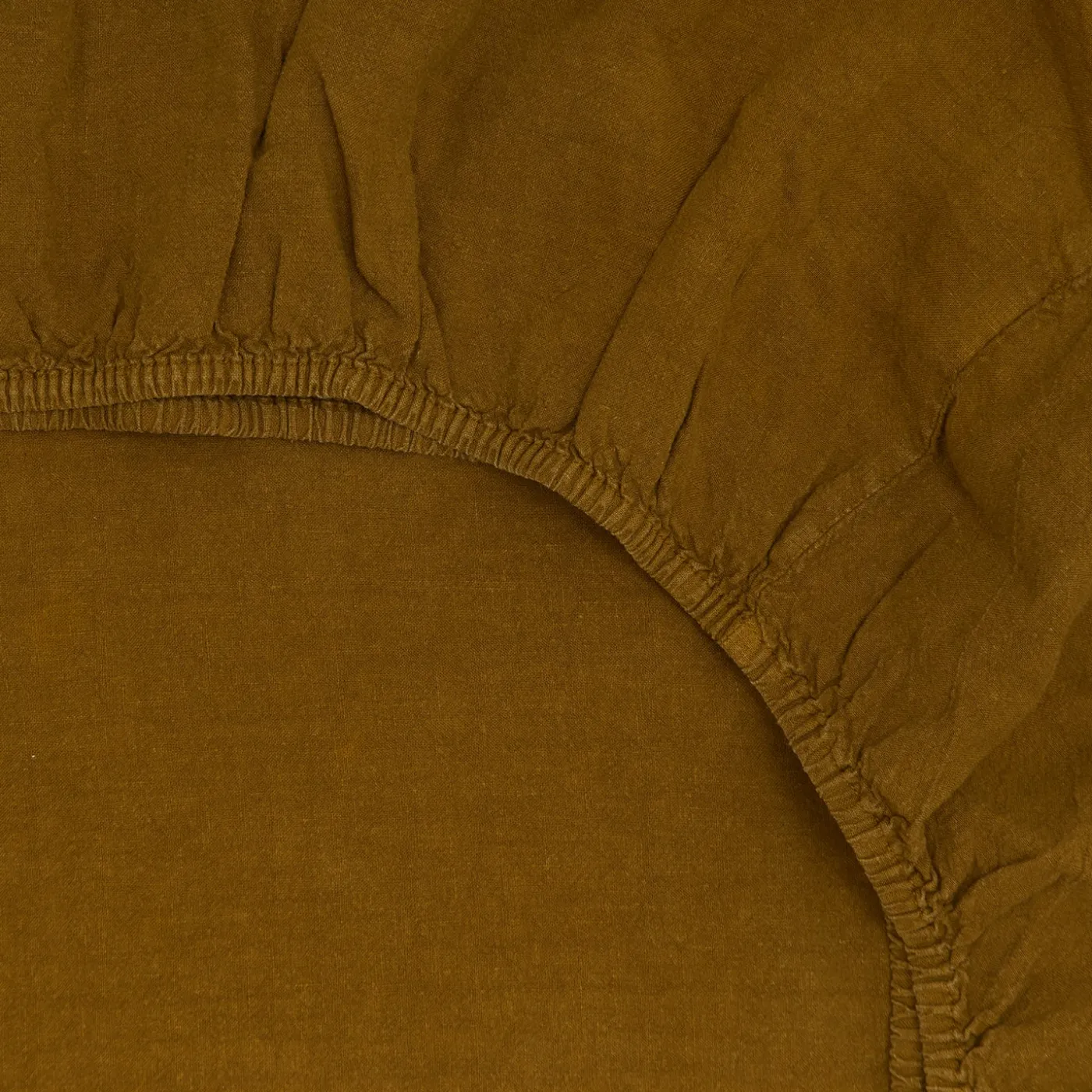 Simple Linen Fitted Sheet