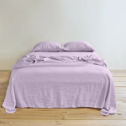 Simple Linen Fitted Sheet