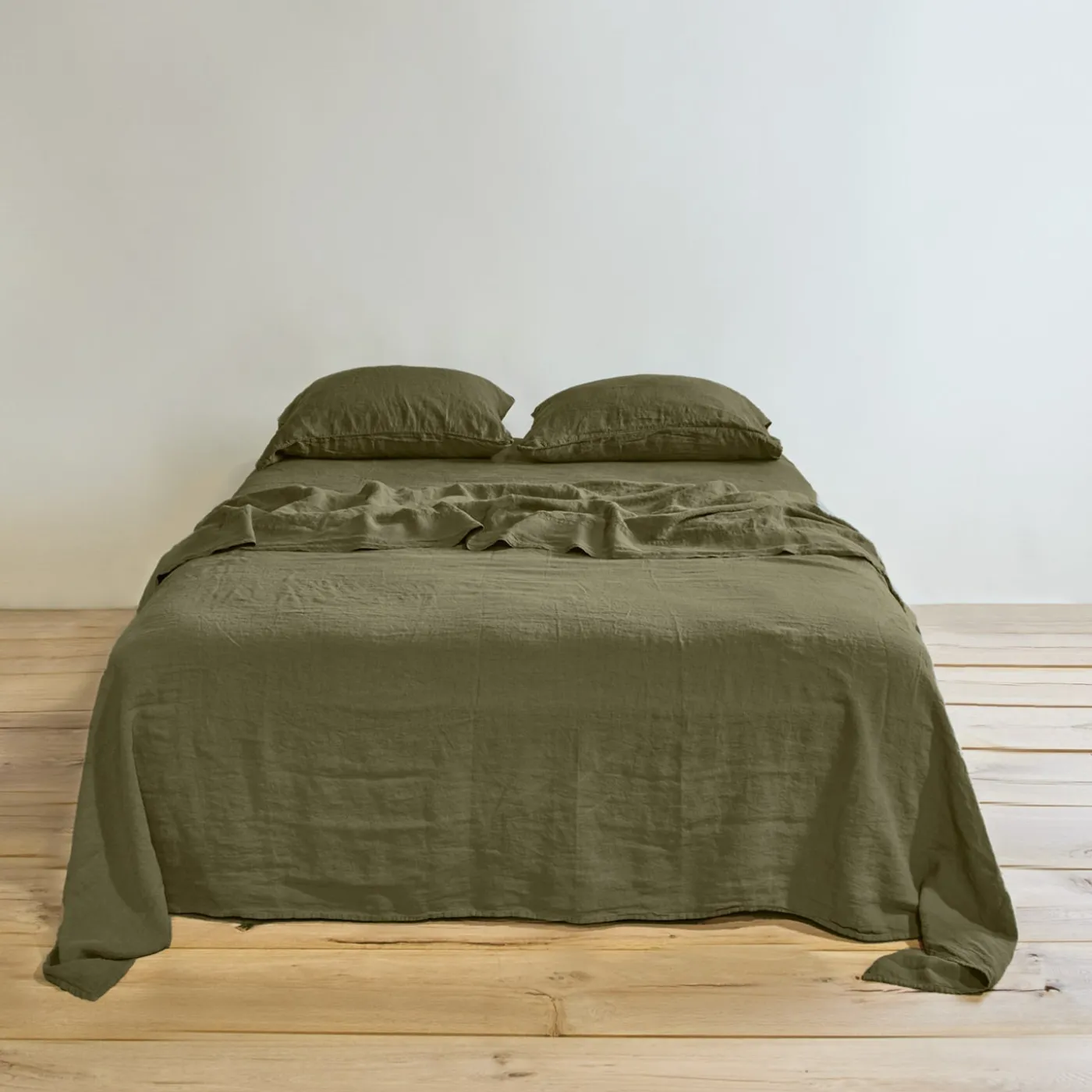 Simple Linen Fitted Sheet