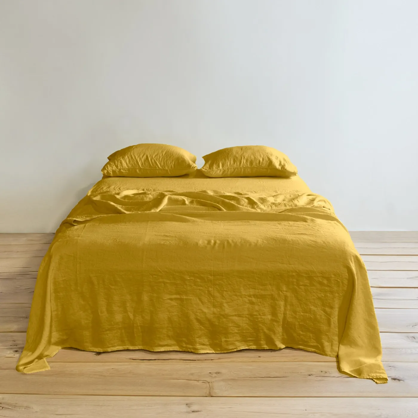 Simple Linen Fitted Sheet