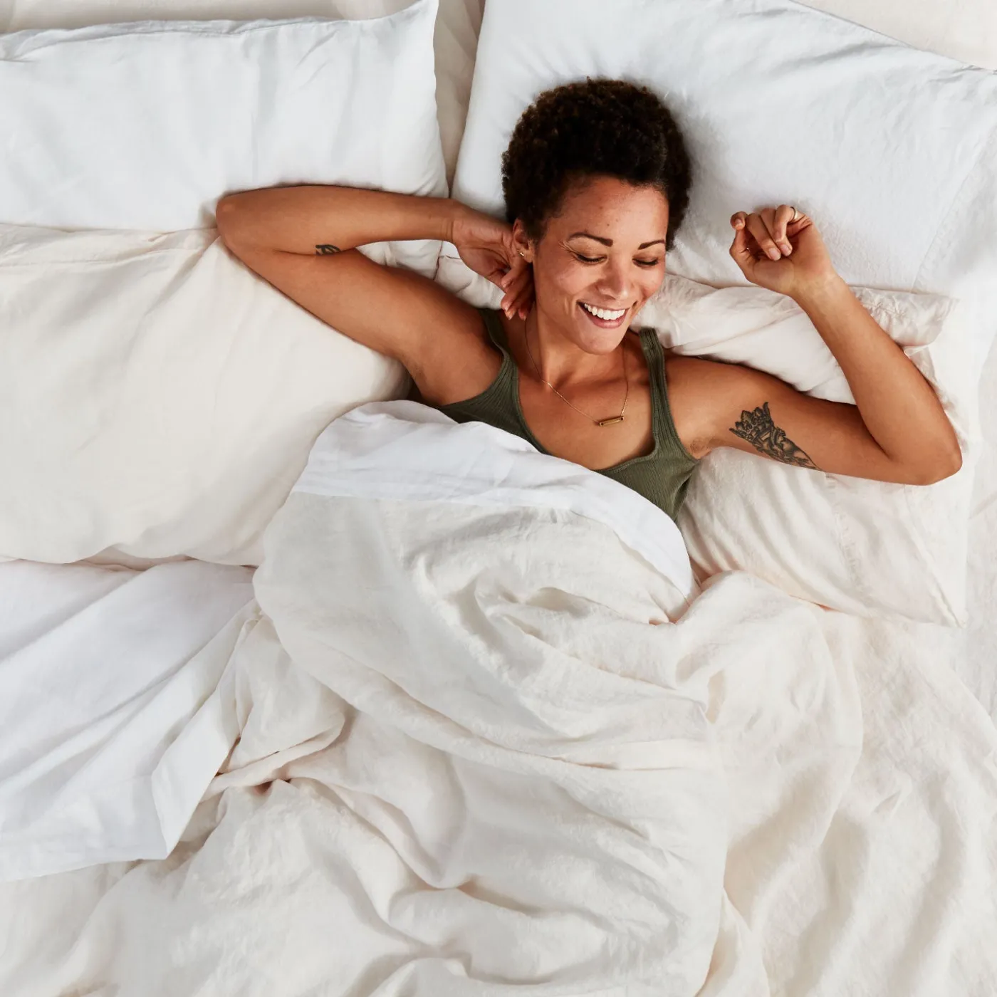 Simple Linen Fitted Sheet
