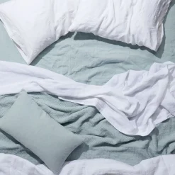 Simple Linen Fitted Sheet