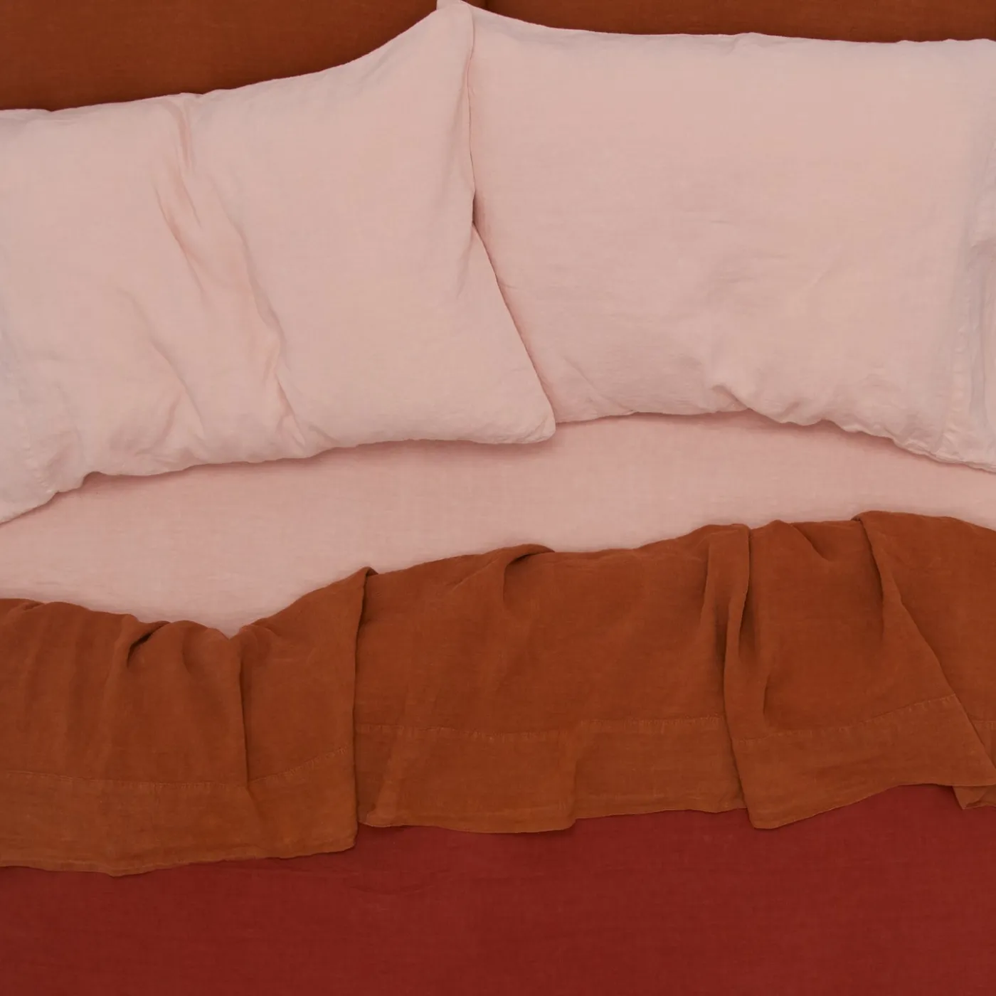 Simple Linen Fitted Sheet