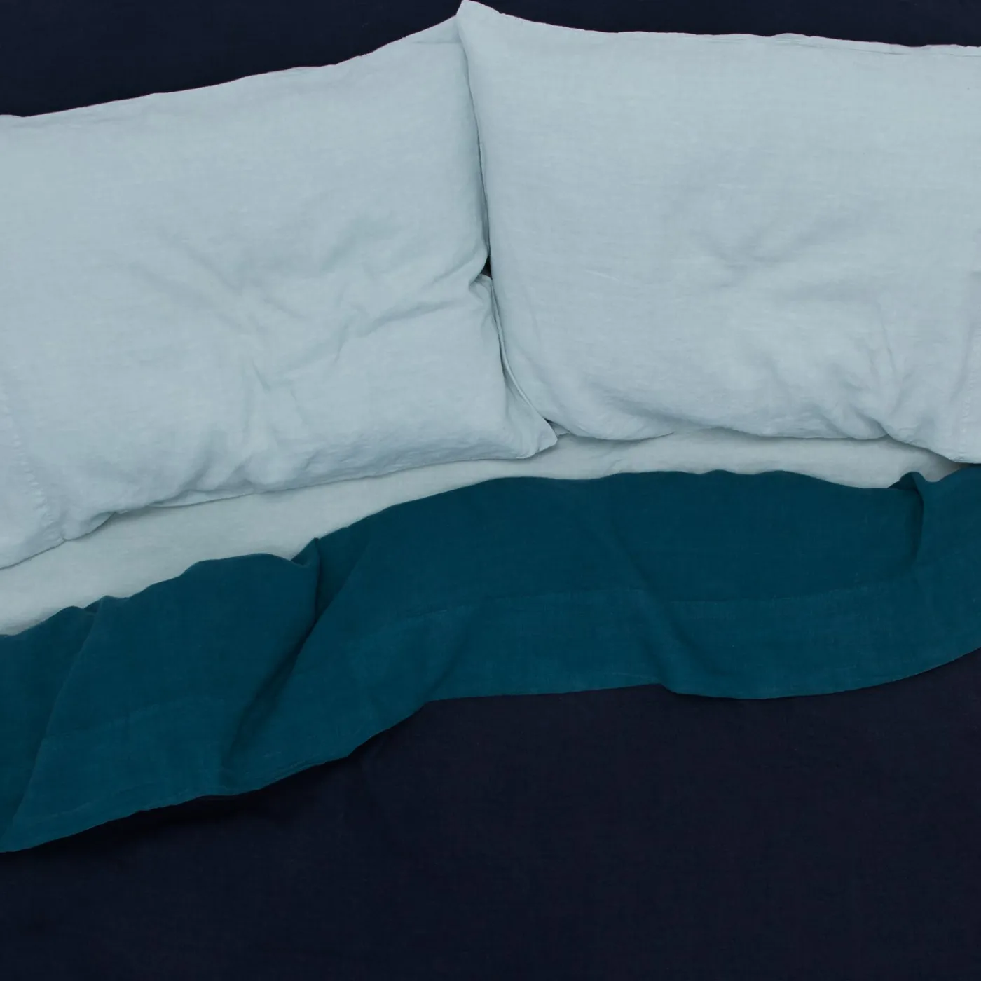 Simple Linen Fitted Sheet