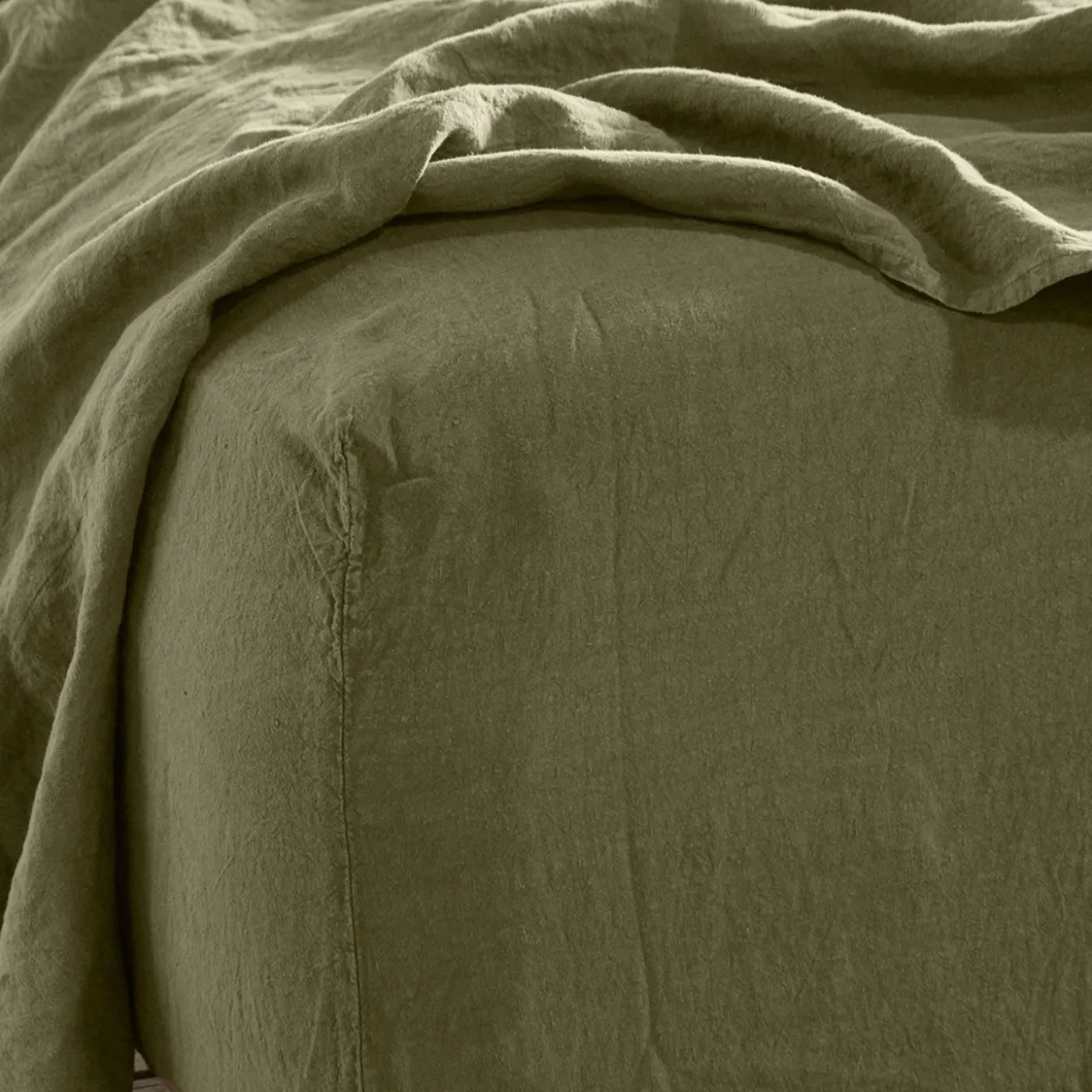 Simple Linen Fitted Sheet