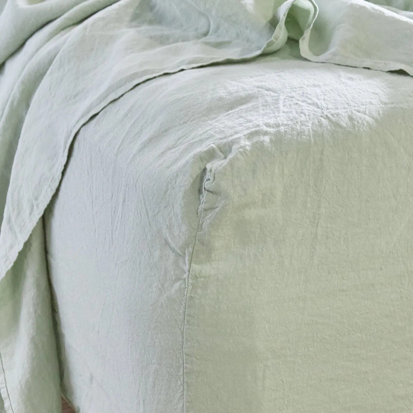 Simple Linen Fitted Sheet