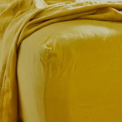 Simple Linen Fitted Sheet