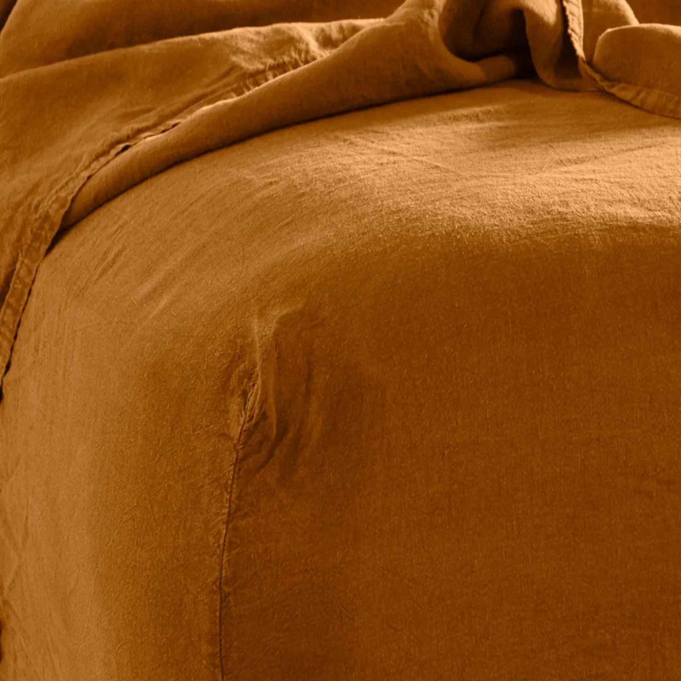 Simple Linen Fitted Sheet