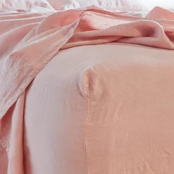 Simple Linen Fitted Sheet