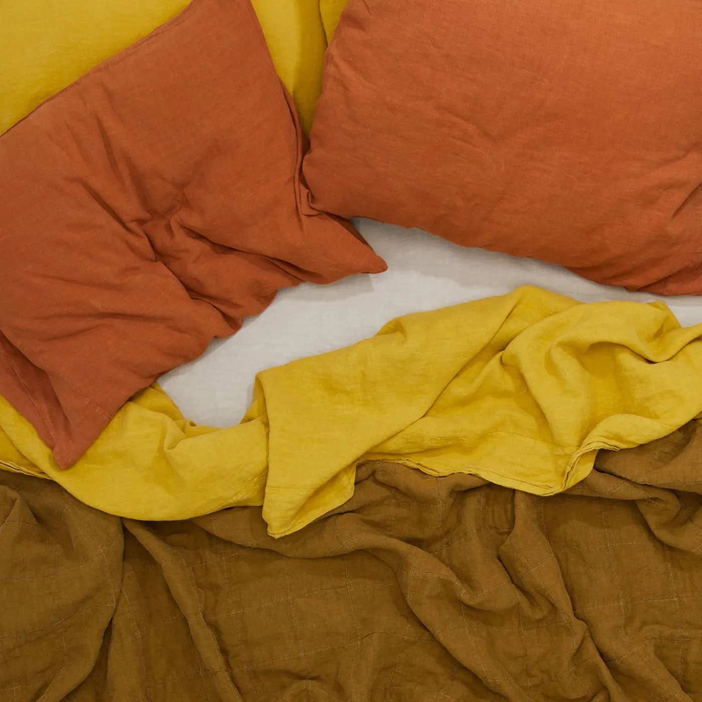 Simple Linen Flat Sheet