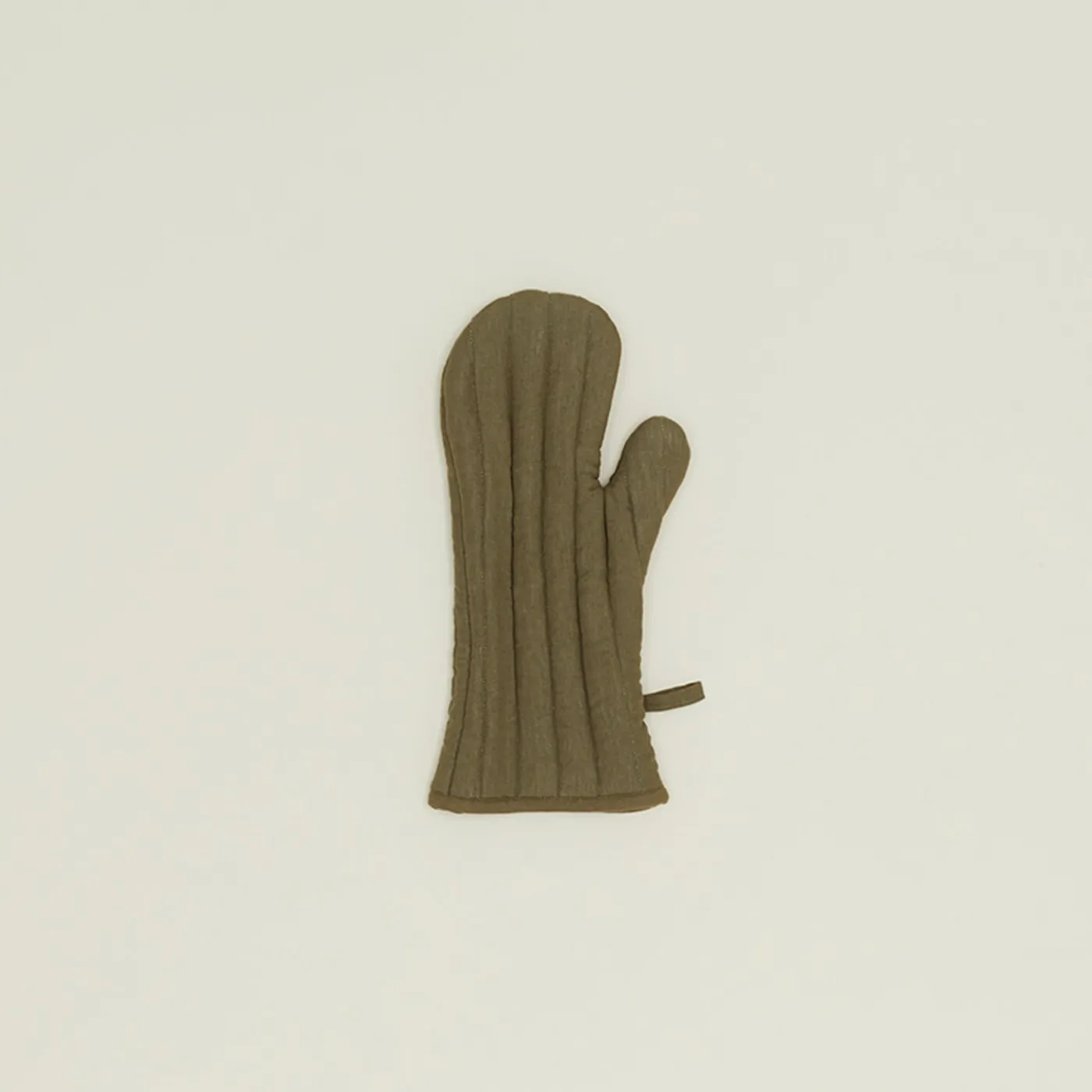 Simple Linen Oven Mitt