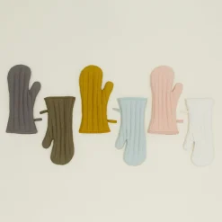 Simple Linen Oven Mitt