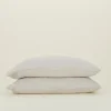 Simple Linen Pillowcases, Set of 2