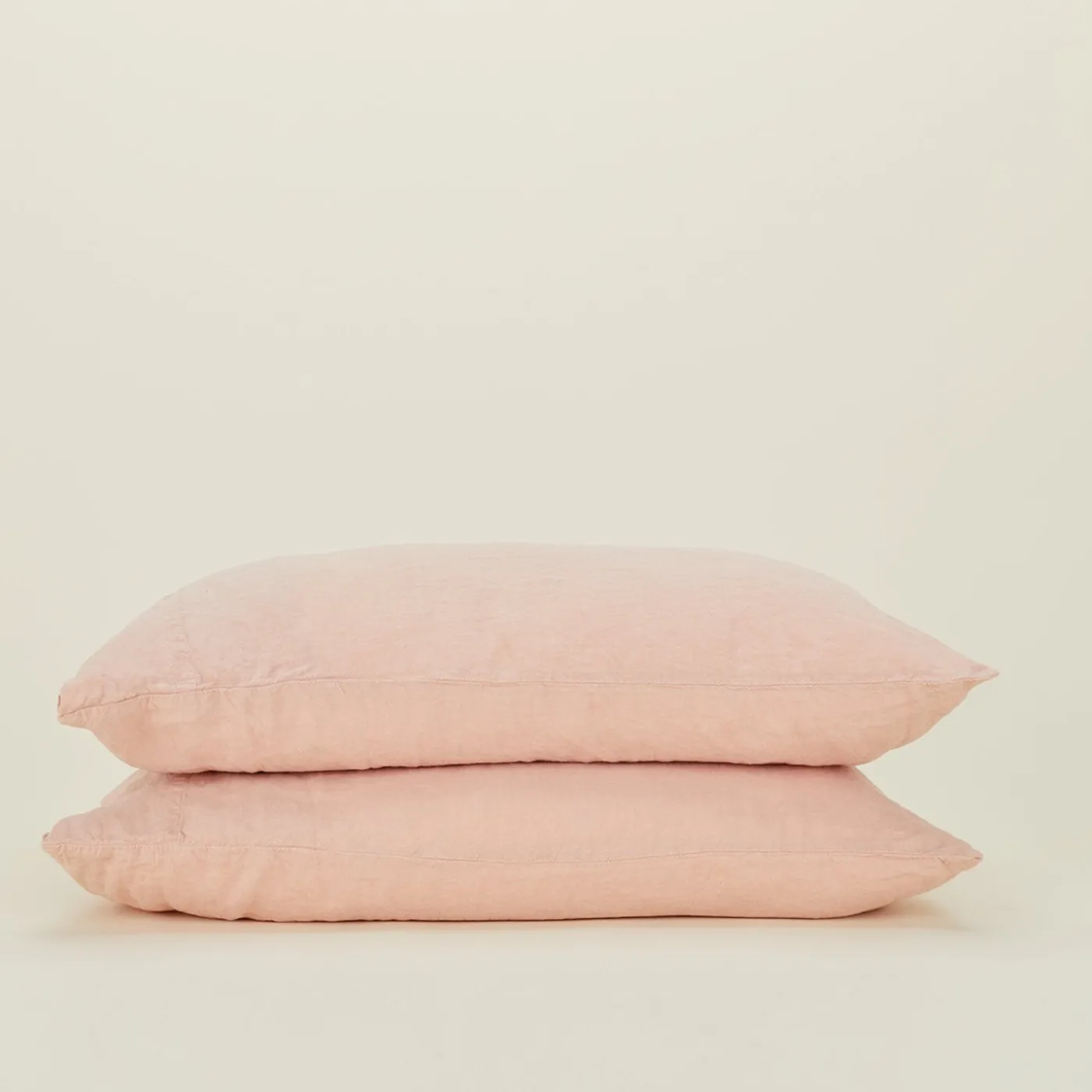 Simple Linen Pillowcases, Set of 2