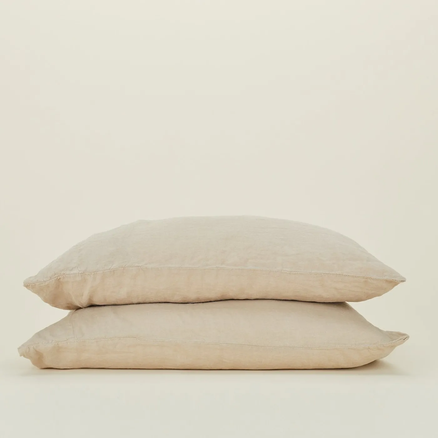 Simple Linen Pillowcases, Set of 2