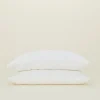 Simple Linen Pillowcases, Set of 2
