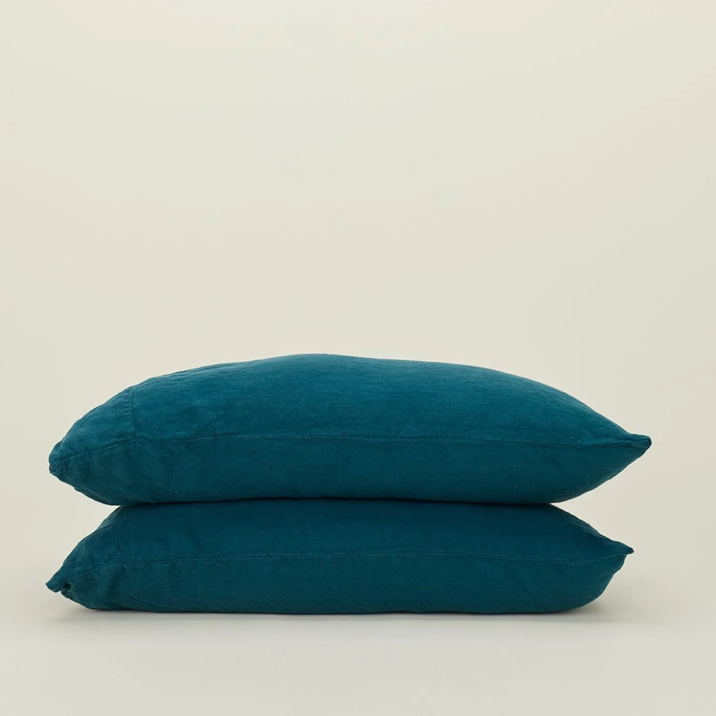 Simple Linen Pillowcases, Set of 2