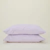 Simple Linen Pillowcases, Set of 2