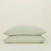 Simple Linen Pillowcases, Set of 2