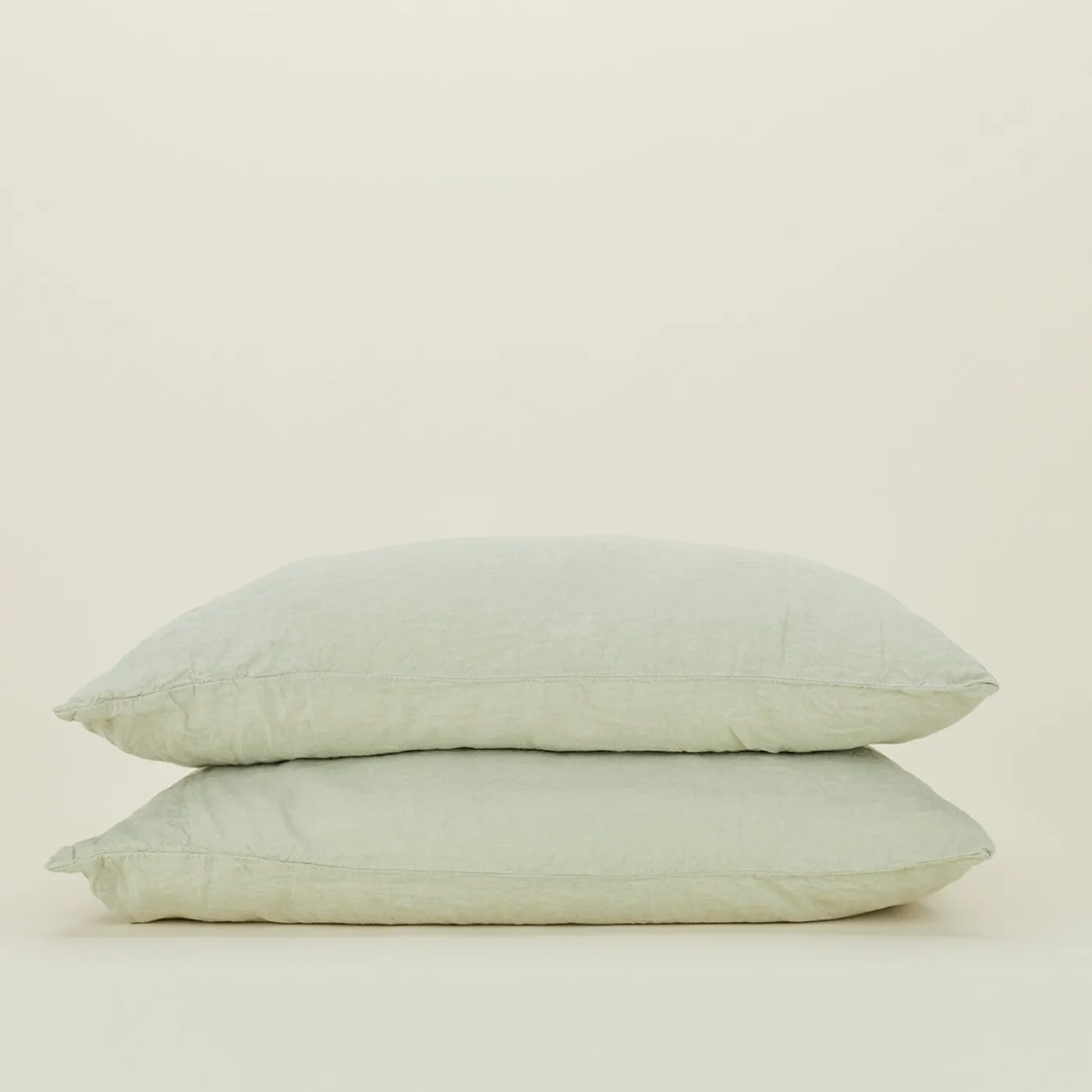 Simple Linen Pillowcases, Set of 2