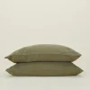 Simple Linen Pillowcases, Set of 2