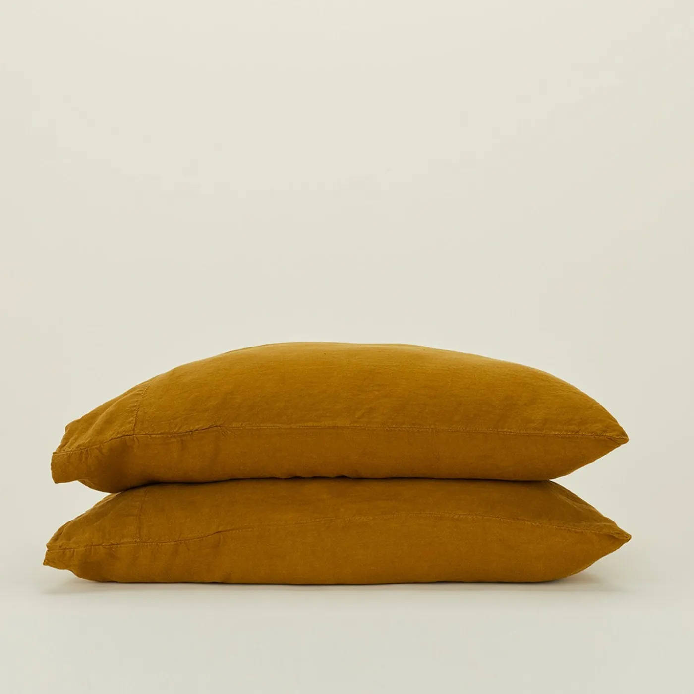 Simple Linen Pillowcases, Set of 2