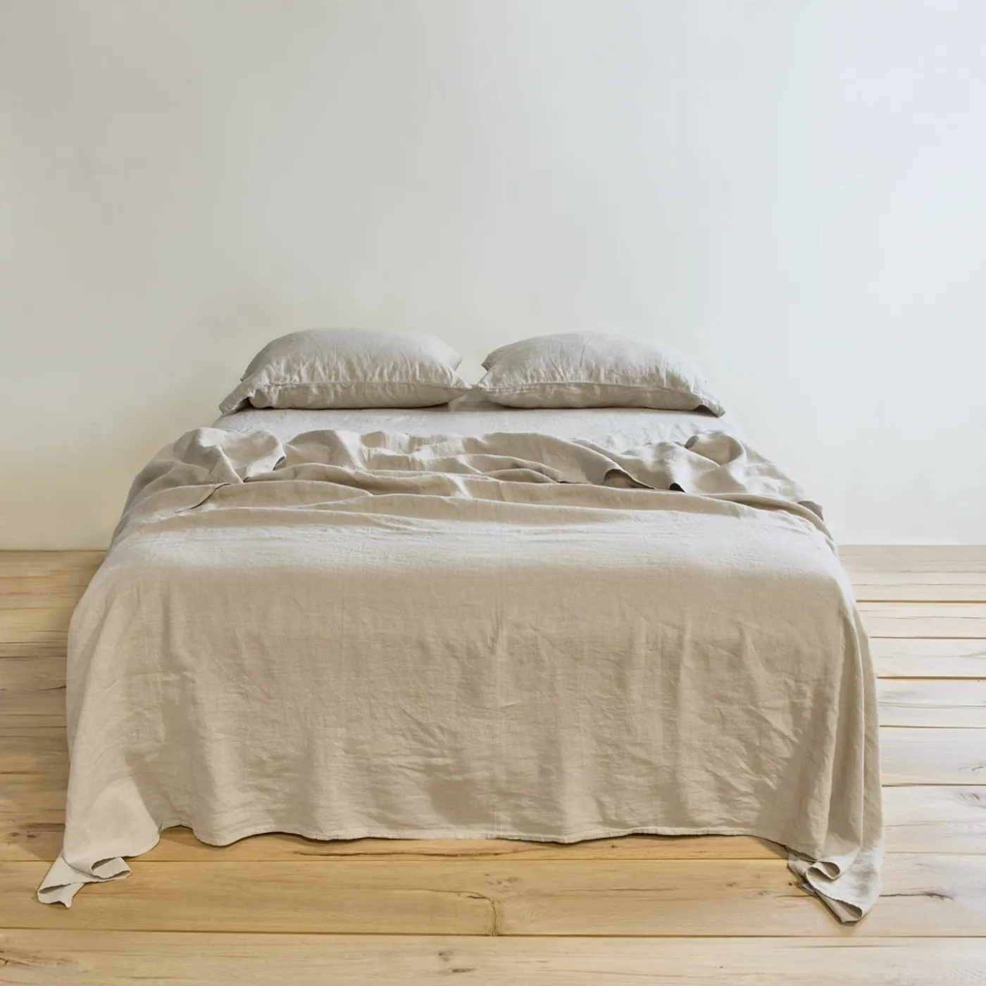 Simple Linen Pillowcases, Set of 2
