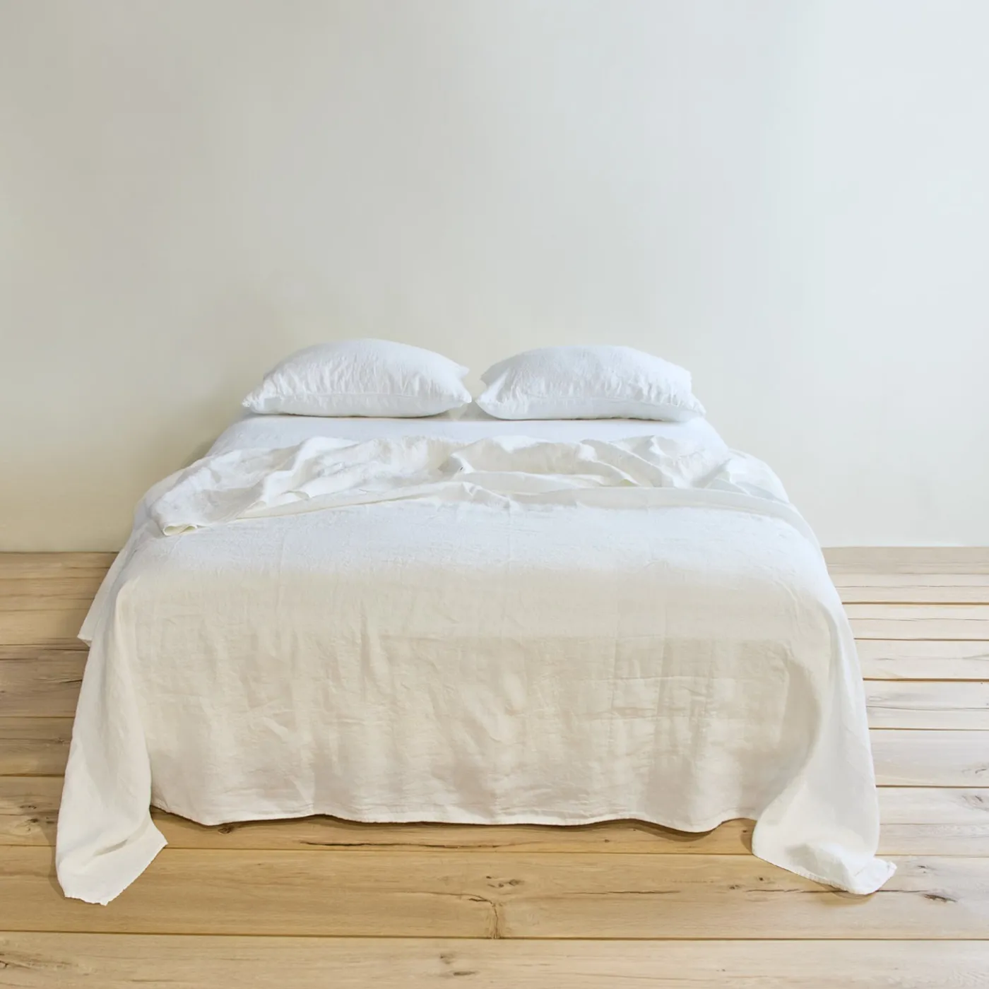 Simple Linen Pillowcases, Set of 2