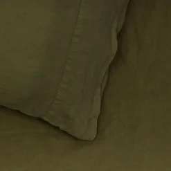 Simple Linen Pillowcases, Set of 2