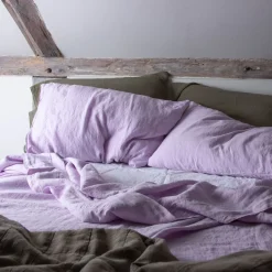Simple Linen Pillowcases, Set of 2