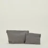 Simple Linen Zipper Pouch