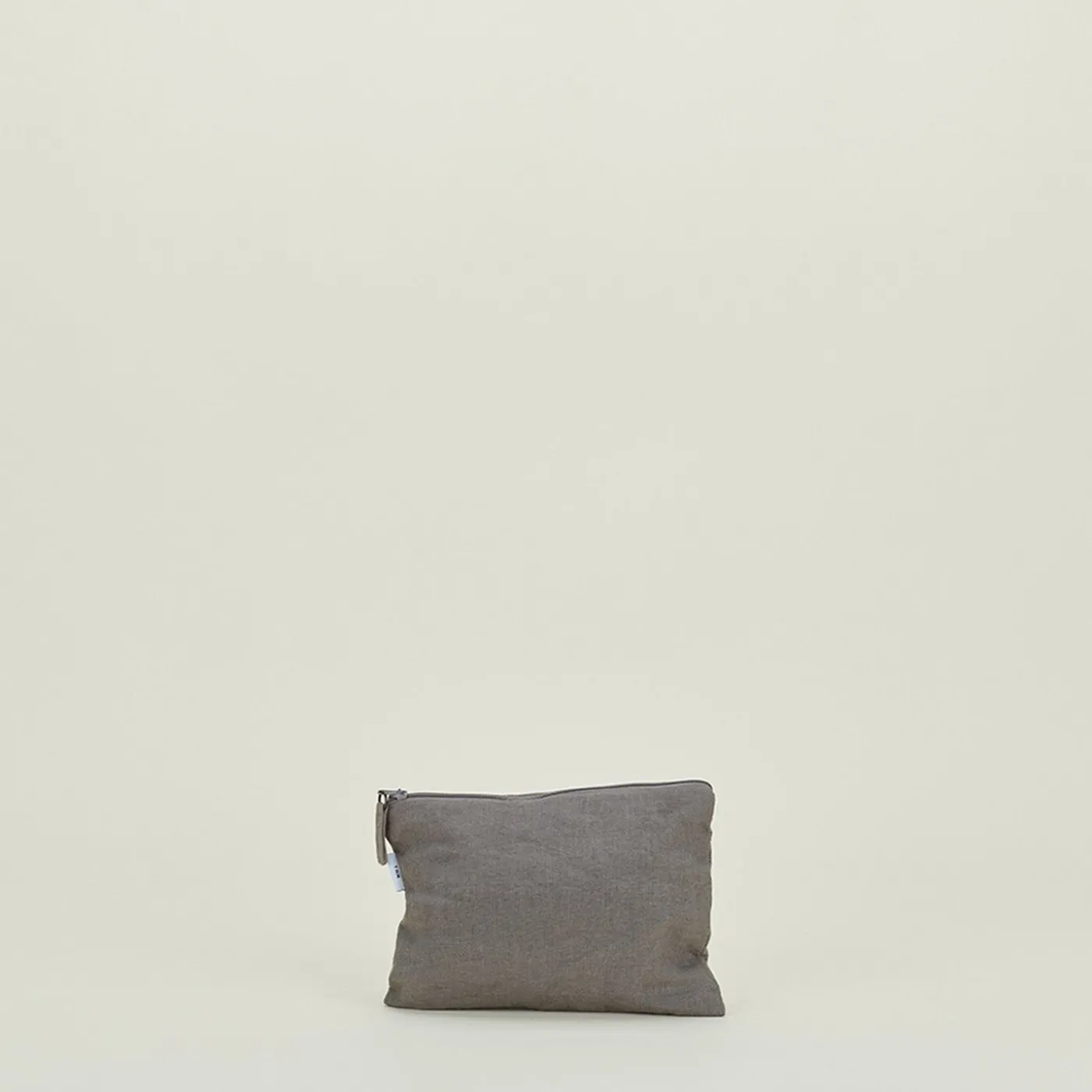 Simple Linen Zipper Pouch