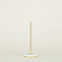 Simple Marble Paper Towel Holder
