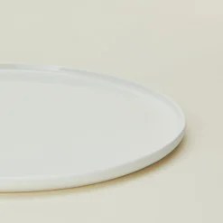 Simple Porcelain Dinner Plate, Set of 4