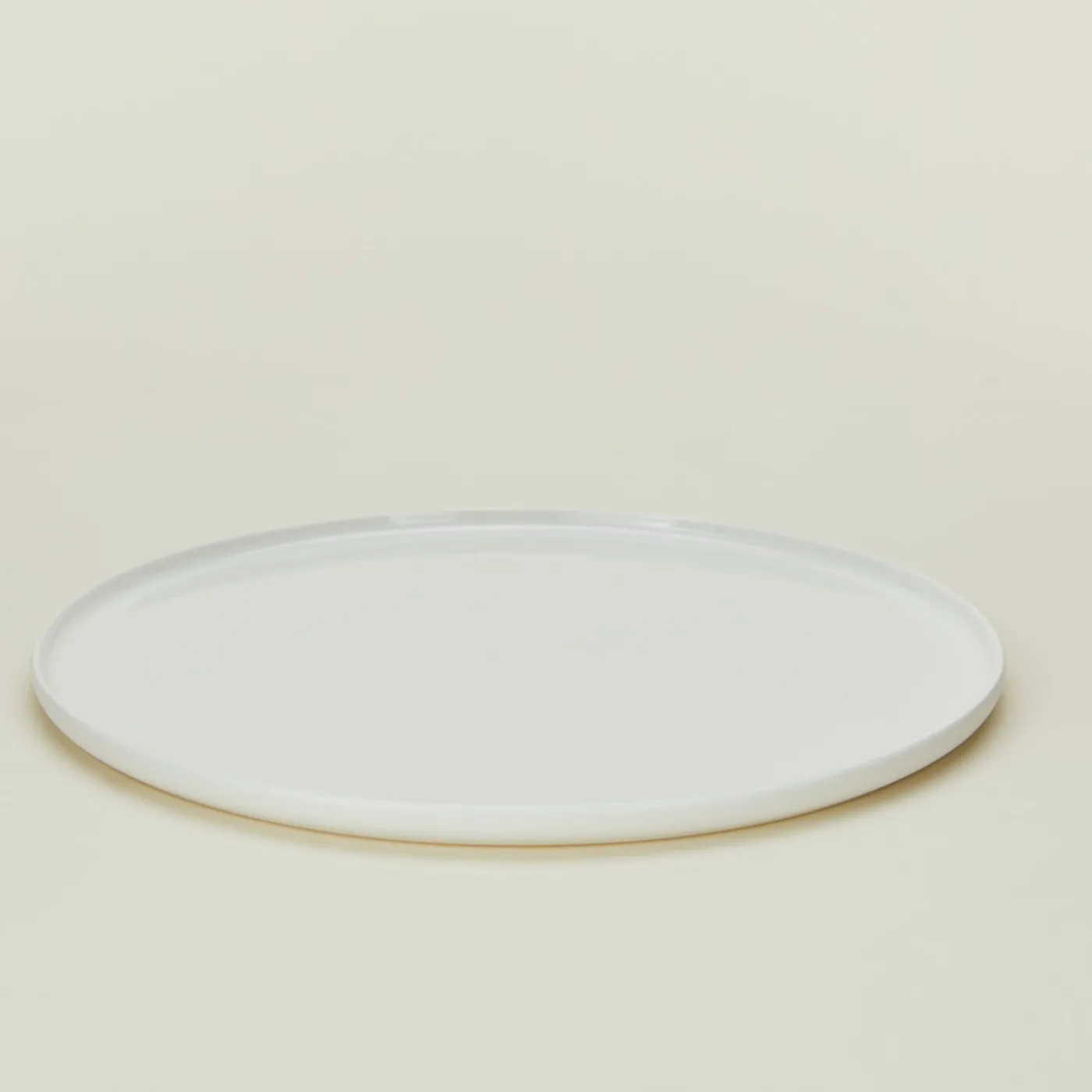 Simple Porcelain Dinner Plate, Set of 4