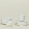 Simple Porcelain Dinnerware 16-Piece Set
