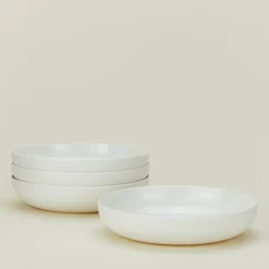 Simple Porcelain Dinnerware 16-Piece Set
