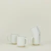 Simple Porcelain Mug, Set of 4