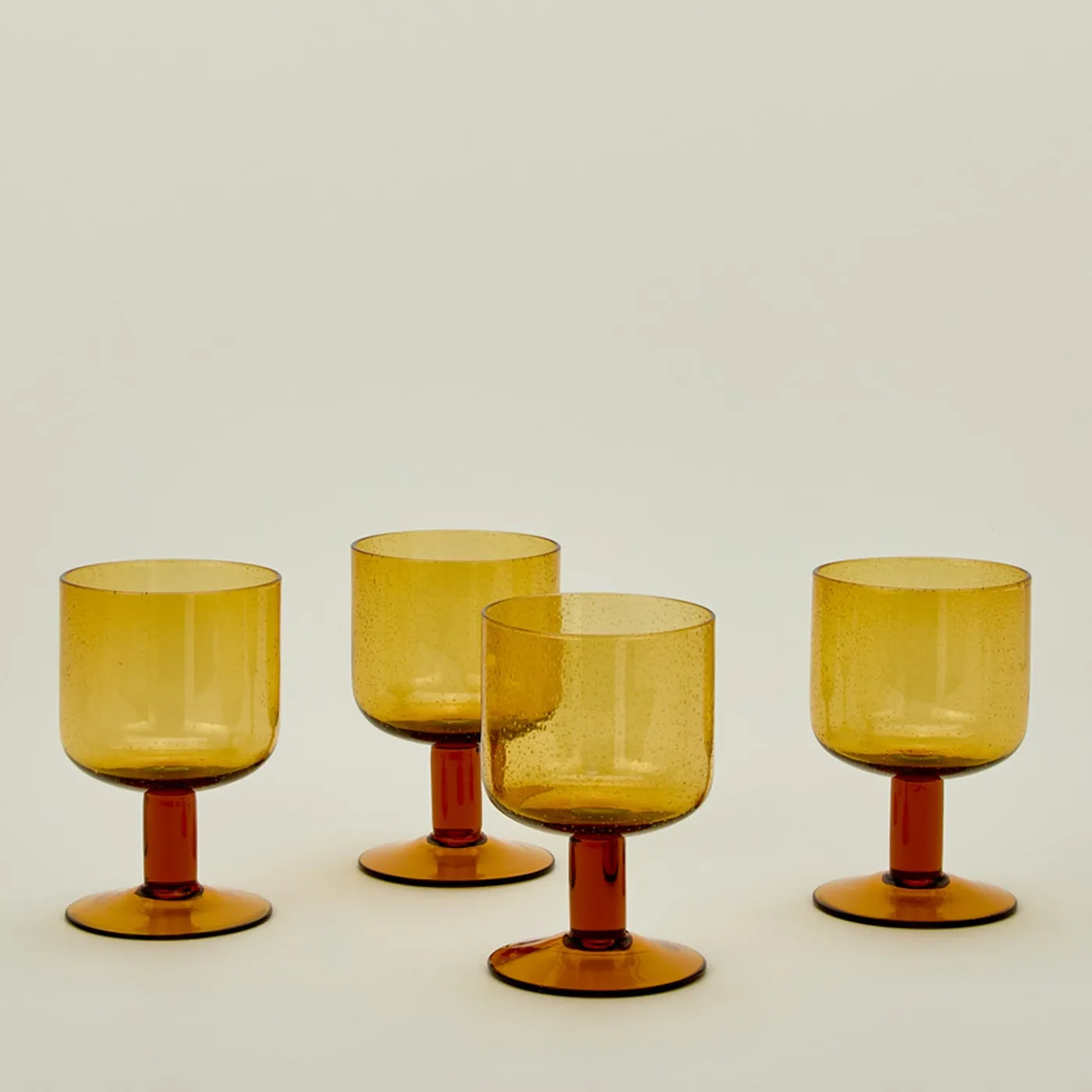 Simple Seeded Glassware