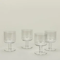 Simple Seeded Glassware