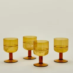 Simple Seeded Glassware
