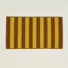 Simple Striped Terry Bath Mat