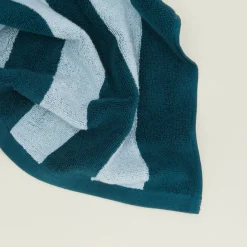 Simple Striped Terry Bath Mat