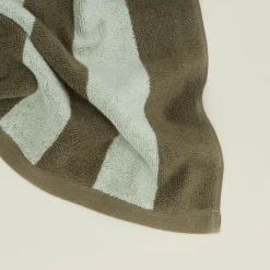Simple Striped Terry Bath Mat