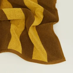 Simple Striped Terry Bath Mat