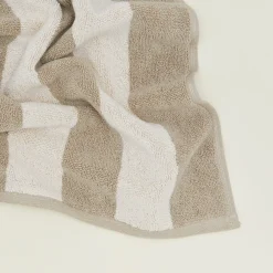 Simple Striped Terry Bath Mat