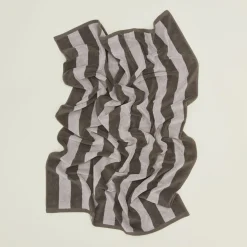 Simple Striped Terry Beach Towel
