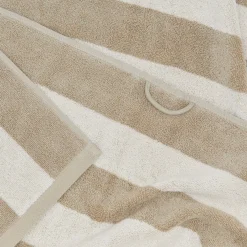 Simple Striped Terry Beach Towel