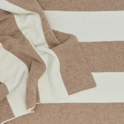 Simple Striped Throw
